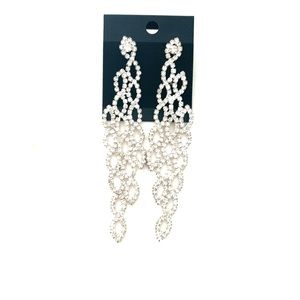 Elegant stylish stones earrings